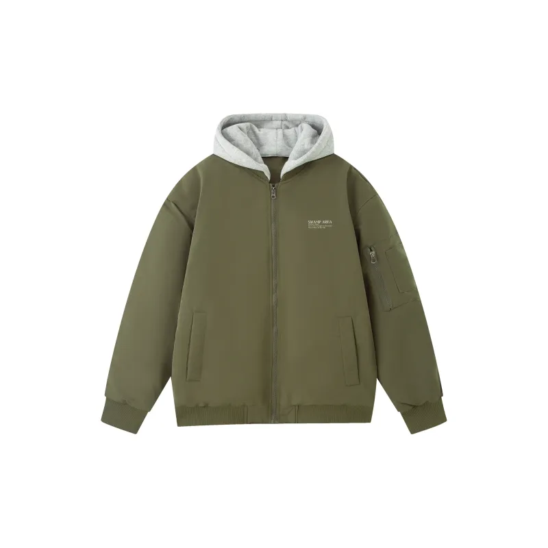 SWAMP AREA Puffer Jacket Unisex-5