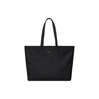 MAKEUP KITTEN Fabric Laptop Bags Handbag Shoulder Bag Large Size Women's Black/Khaki