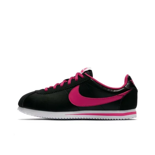 Nike Cortez Black Vivid Pink GS