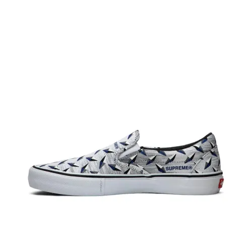 Vans Slip-On Supreme Diamond Plate White