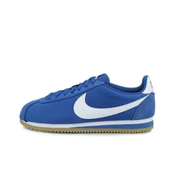Nike Classic Cortez Nylon Gym Blue White Gum Light Brown