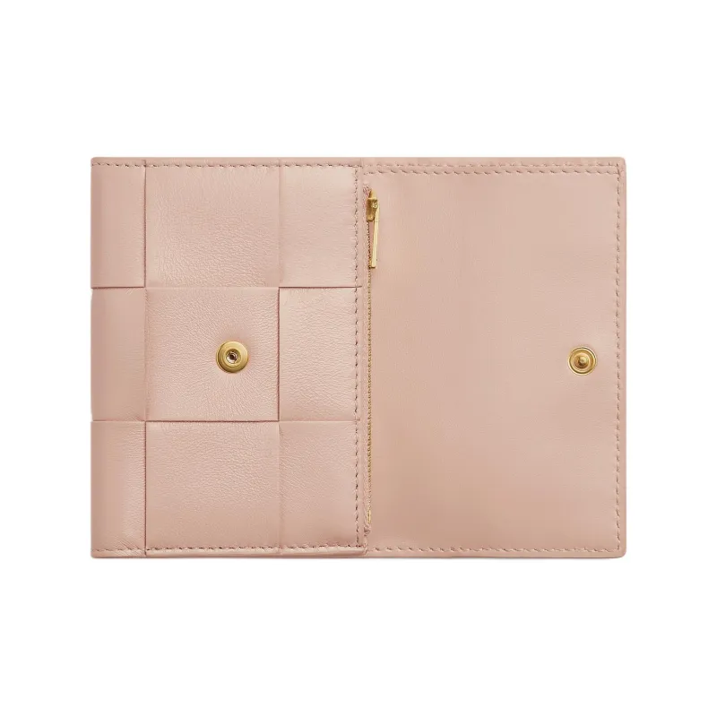 Bottega Veneta Cassette Tri Fold Zip Wallet-2