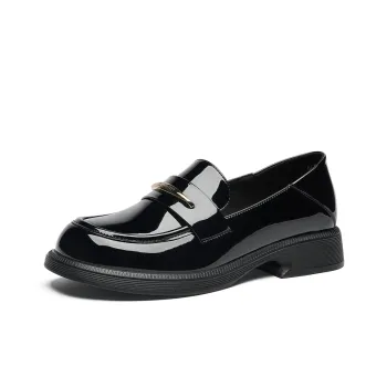 GEMEIQ Loafers Women's Low Top Black/Beige