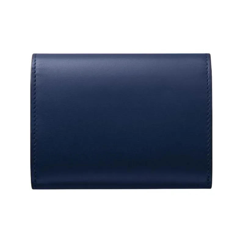 CARTIER C De Cartier Collection Calfskin Wallet Mini Women's Midnight Blue-1