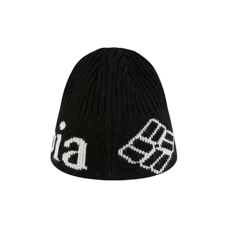 Columbia Acrylic Polyester Beanies Unisex Black-1