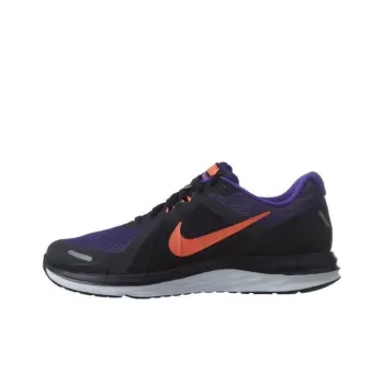 Nike Dual Fusion X2 Black Hyper Orange Women's