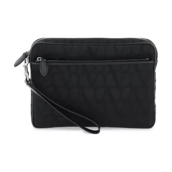 Valentino Toile Iconographe Jacquard Pouch