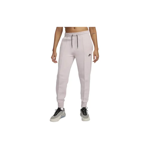 Nike Knitted Sweatpants Women's White Gold/Purple