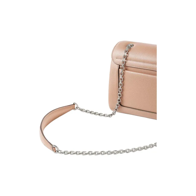 CARTIER PANTHÈRE Calfskin Crossbody Bag Shoulder Bag Small Size Women's Pink-4