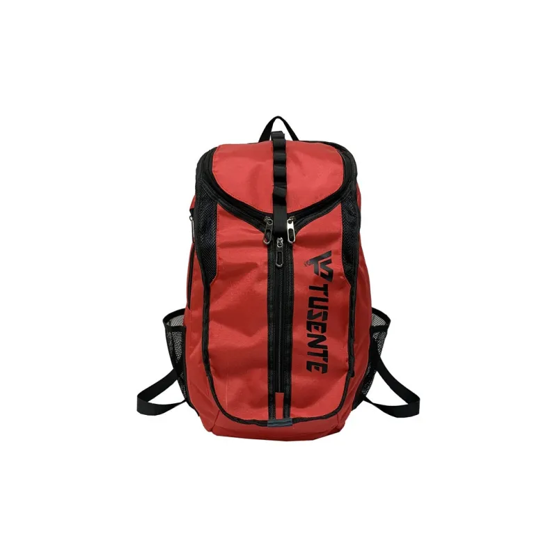 GEERDUN Oxford Backpack Laptop Bags Unisex Red/Light Gray/Dark Gray/Black-0