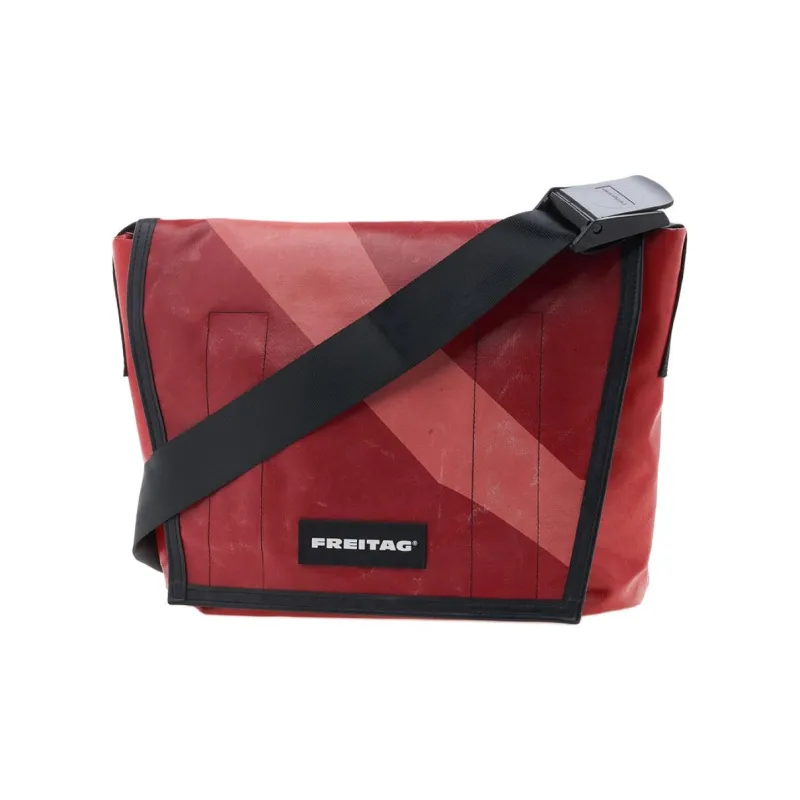 FREITAG Polyester Messenger Bag Fanny Pack Shoulder Bag Crossbody Bag Unisex Red-1