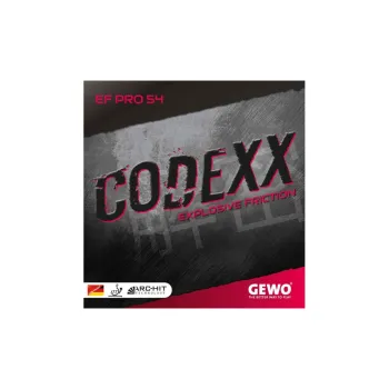 GEWO Table Tennis Rubbers Rubber Sports Black Red