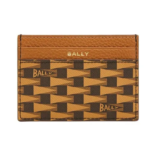 BALLY Monogram Leather Cardholder