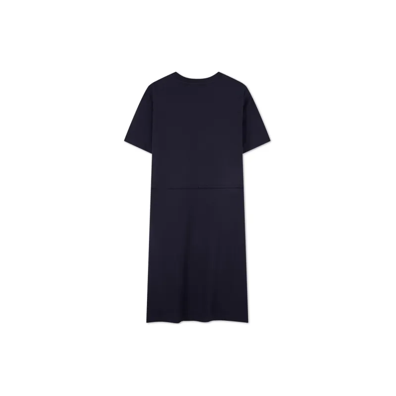 Tommy Hilfiger Short-Sleeved Dresses Women's Navy Blue-1