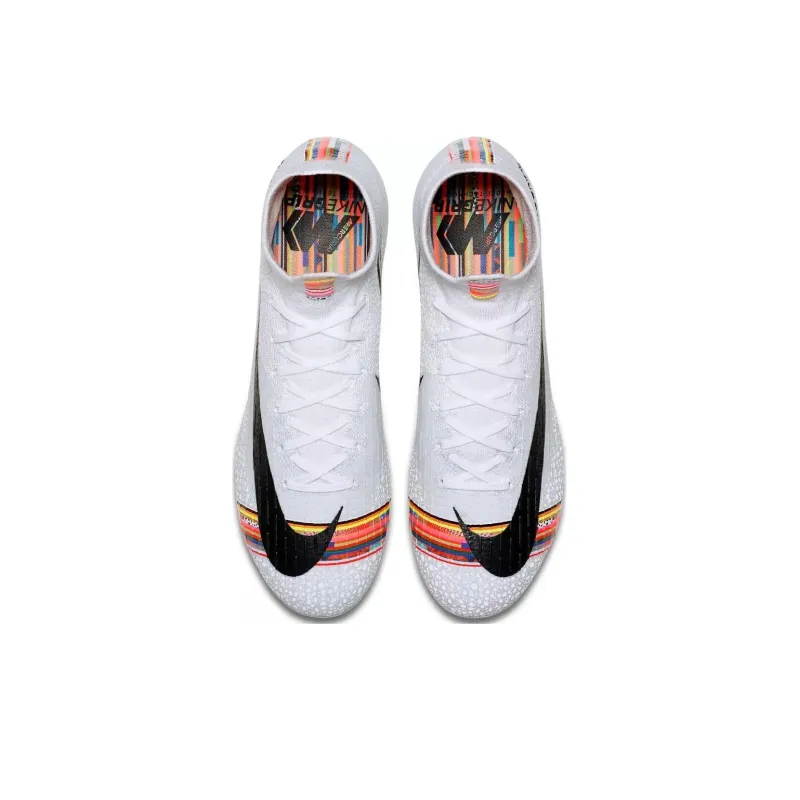 Nike Mercurial Superfly 6 Elite Ag Pro White Black-3