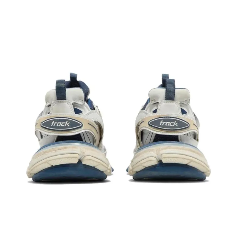 Balenciaga Track Worn Out White Blue Women's-3