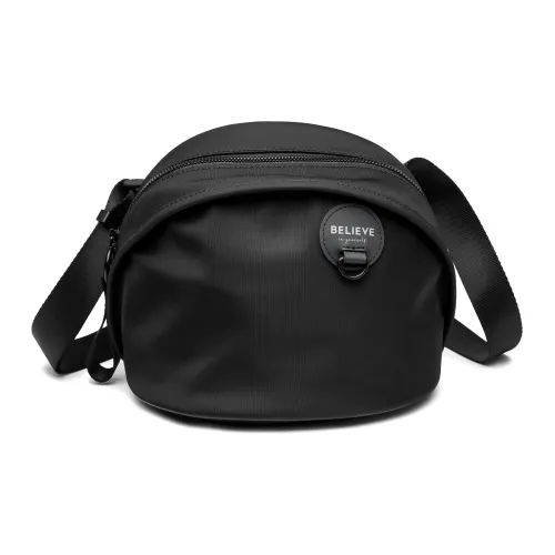 FAIRWHALE Pu Membrana Dermalis Crossbody Bag Shoulder Bag Backpack Small Size Unisex Black/Gray/Olive Green