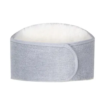 Vast Distance Back Support Braces Shopping Warm Protection Gray Wool Unisex