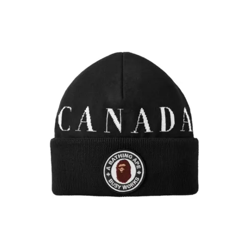 A BATHING APE X Canada Goose X Concepts Toque Beanie