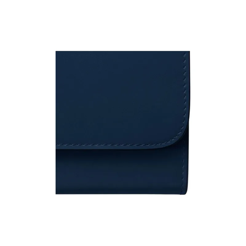 CARTIER C De Cartier Collection Calfskin Wallet Women's Midnight Blue-3