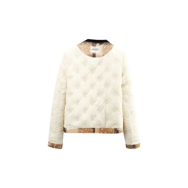 A Paradise For Awakening Down Jacket Women's Coffee-2