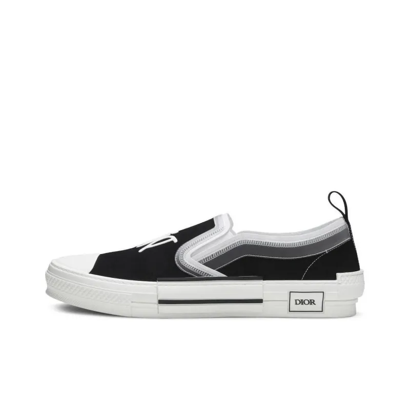 DIOR And Shawn B23 Slip On Black-0