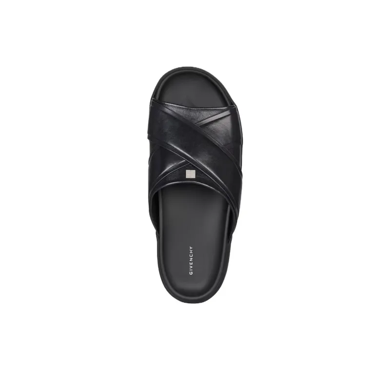 GIVENCHY Rubber Sole Slip-Resistant Slide Slippers Men's Black-3