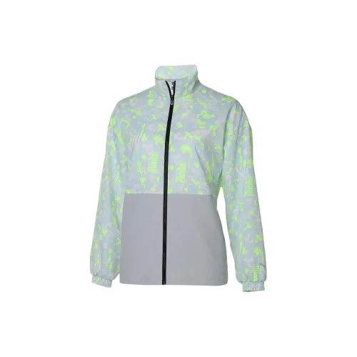 PUMA Jackets Women's Green