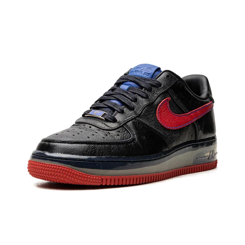 Nike Air Force 1 Low Supreme Max Air '07 Black Red-1