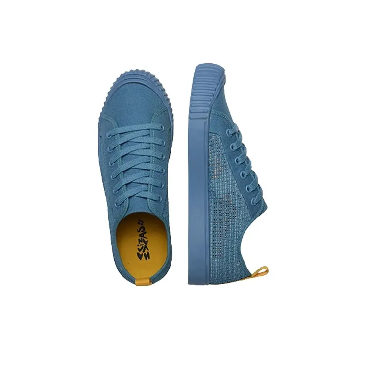 Havaianas Wear-Resistant Low-Top Skateboard Shoes Women's Blue-2