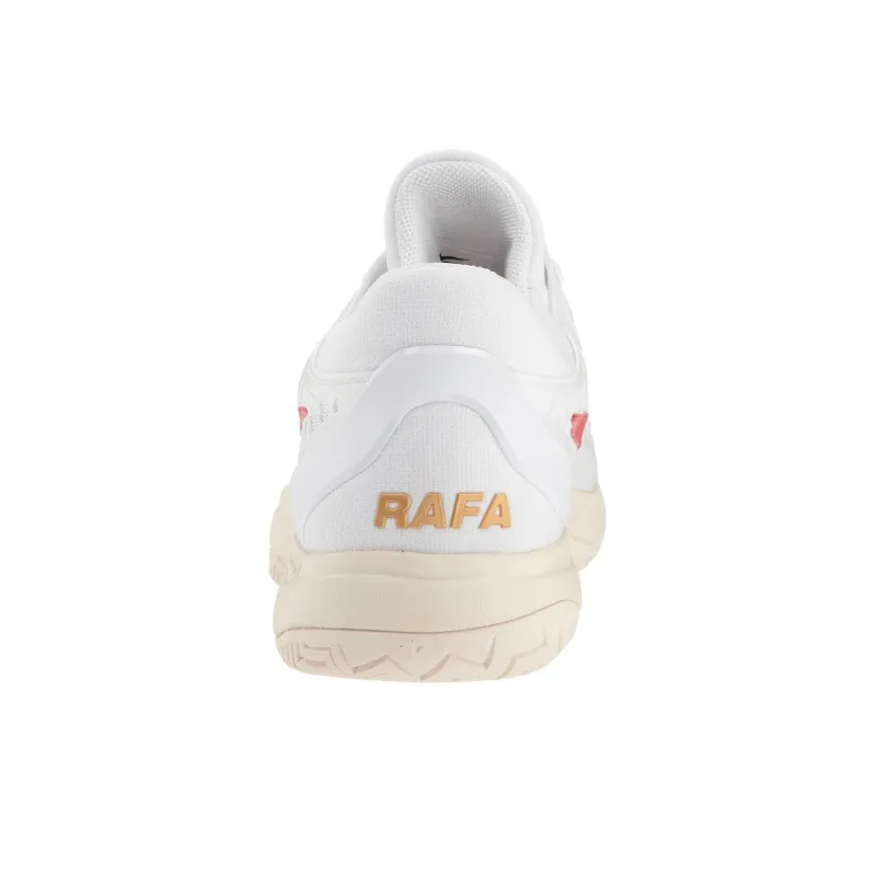 Nike Zoom Cage 3 Cushioning Low Top Tennis Shoes Men's White Red-3