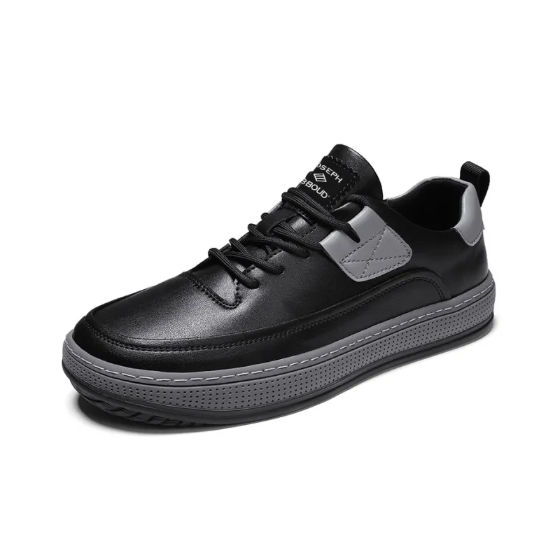 JOSEPH ABBOUD Low-Top Skateboard Shoes Men's Black-1