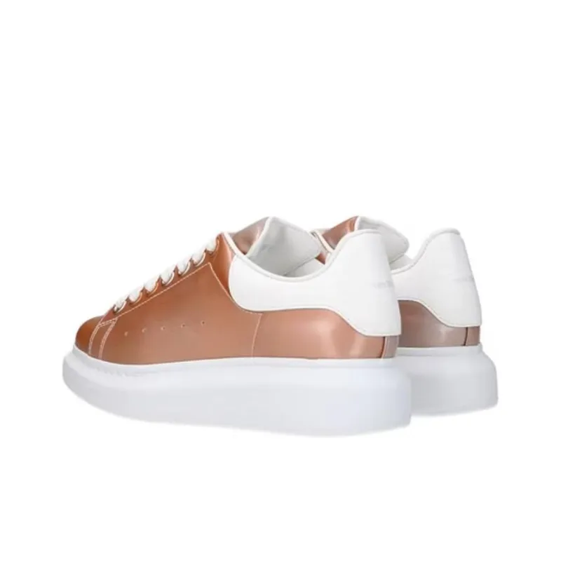 Alexander McQueen Oversized Sneakers 'Metallic Pink' Women's-3
