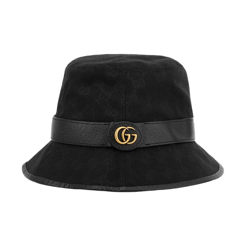 GUCCI Gg Canvas Bucket Hat With Double G-3