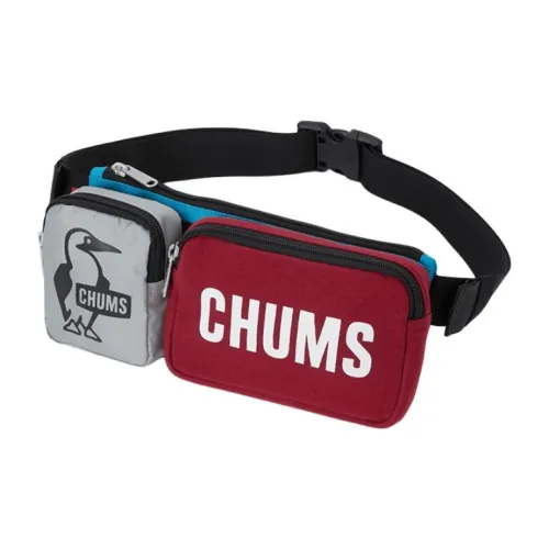 CHUMS Crossbody Bags Wine Red Blue