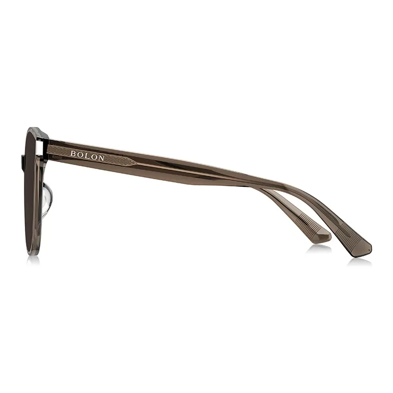 BOLON Plate Frame Square Sunglasses Unisex-13