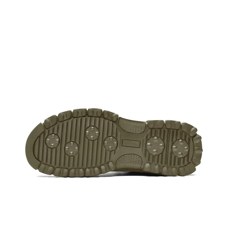Jeep Cushioning Anti Slip Wear Resistant Lightweight Warm Coverage Low Top Outdoor Shoes Men's Camel-3