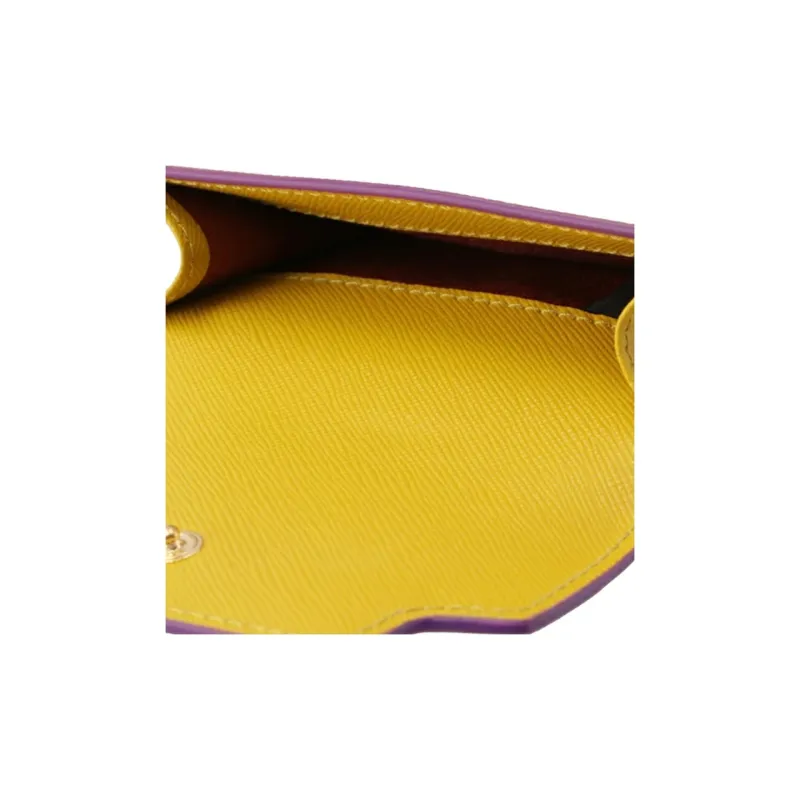 MARNI Calfskin Wallet Mini Women's Lemon-5