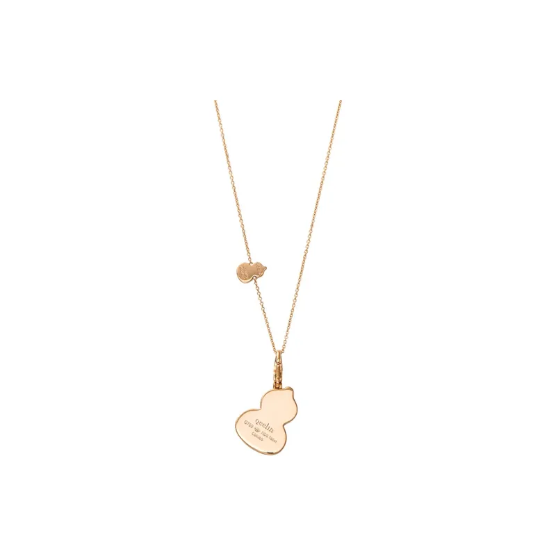 Qeelin Wulu Necklace Collection 18K Rose Gold Necklaces Women's-2