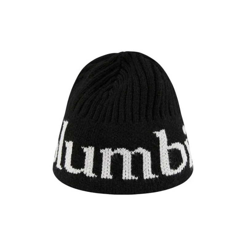 Columbia Acrylic Polyester Beanies Unisex Black-0