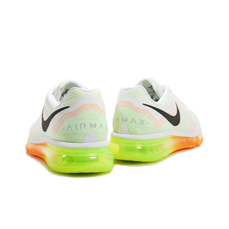 Nike Cushioning Wear-Resistant Low-Top Running Shoes Men's White-2