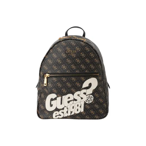 GUESS Backpacks Black/Gold