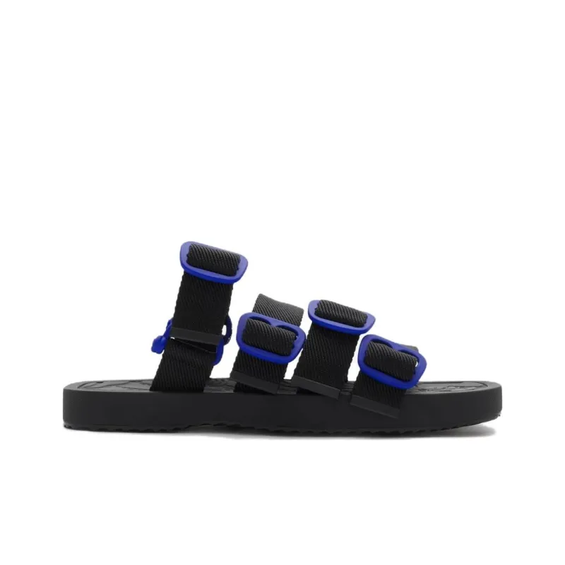 Burberry Slip Resistant Slide Slippers Men's Black-1