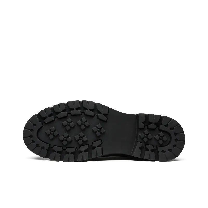 CHINT Dress Shoes Men Low Top Black/Brown-4