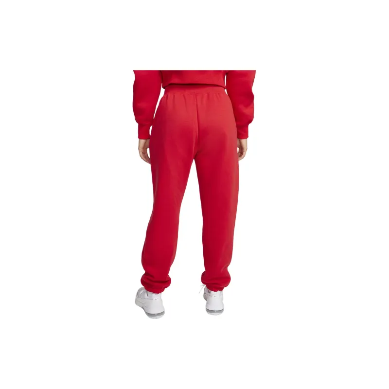 Nike Sportswear Phoenix Fleece Knitted Sports Pants Women's University Red-1
