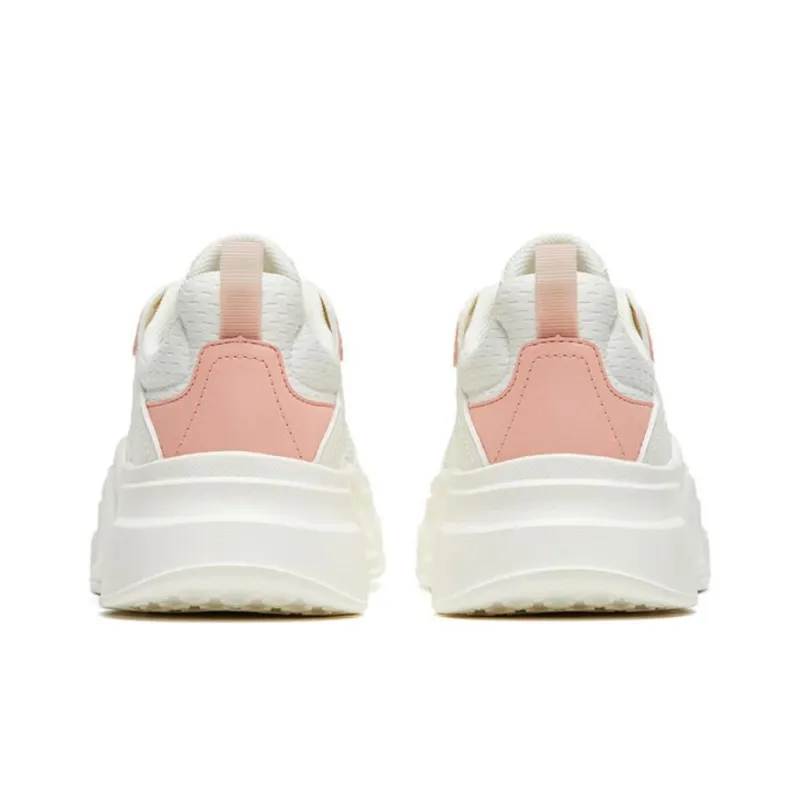 Anta Life Collection Bunny Abrasion Resistant Low Top Casual Shoes Women's White Pink-3