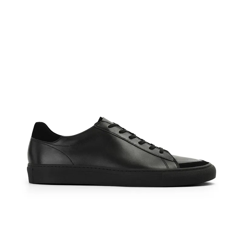 PANE Walking SB Series ASPHALT Slip Resistant Low Top Skateboard Shoes Unisex Black-1