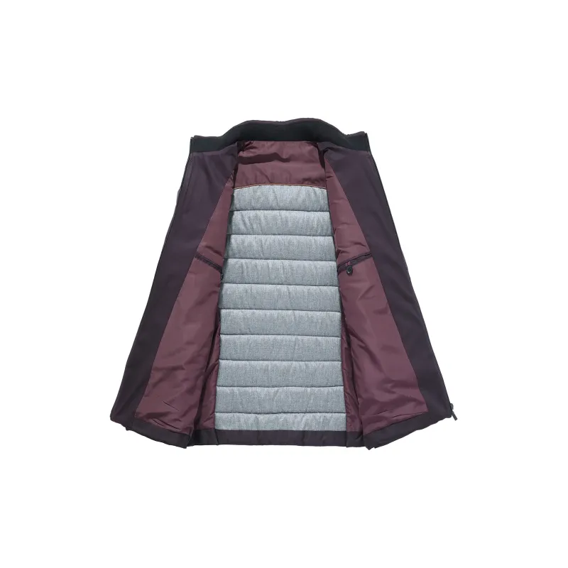 H YXIANG Puffer Jacket Men's Fuchsia-2