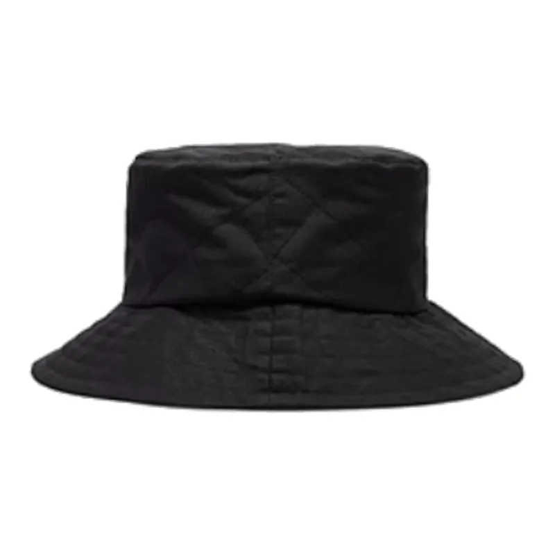LACOSTE Polyester Silicone Bucket Hats Unisex Black/Pink-1