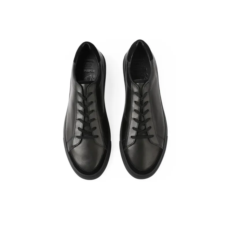 PANE Walking SB Series ASPHALT Slip Resistant Low Top Skateboard Shoes Unisex Black-3